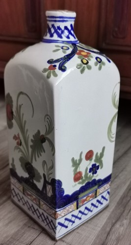 Antica bottiglia maiolica - bottiglia,
