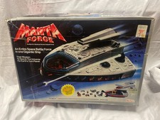 Manta Force Command Ship 1988 con figurine e veicoli SCATOLA (quasi completa LEGGI)
