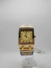 Orologio Montres Prestige MPW-0251 Quarzo Acciaio Inox Tono Oro, Nuovo