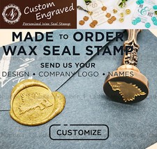 Timbro sigillo cera iniziale