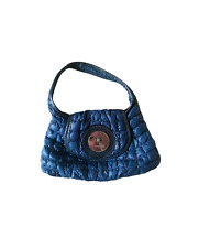 Borsa blu notte Nannini a mano con manico nuova