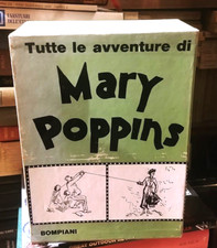 Travers TUTTE LE AVVENTURE DI MARY POPPINS 2 VOLUMI BOMPIANI 1965  COFANETTO