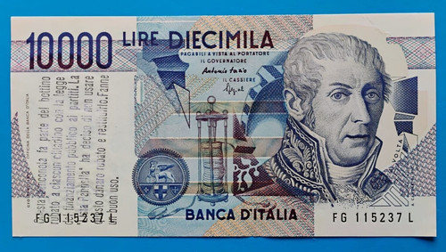 Banconota fds 10000 diecimila - banconota,