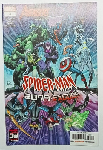 Spider man 2099 - spider-man, 3