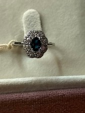 White Gold Natural Sapphire