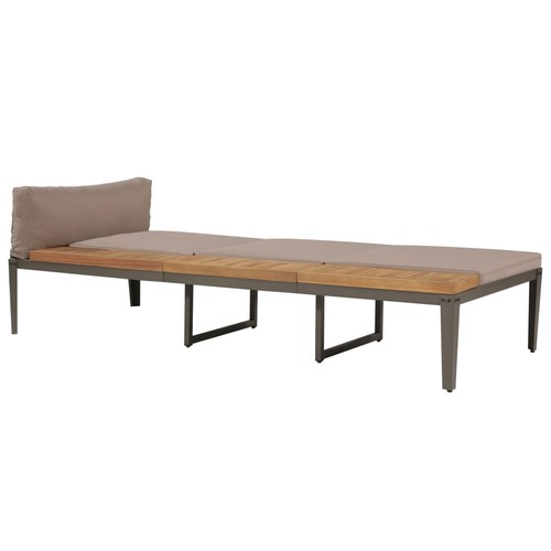 Lettino prendisole con cuscini - lettino,