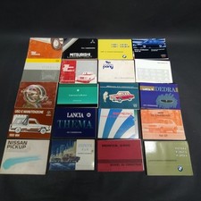 20 libretti uso e manutenzione misti Daewoo,Chrysler, Talbot. Condizini mediocri