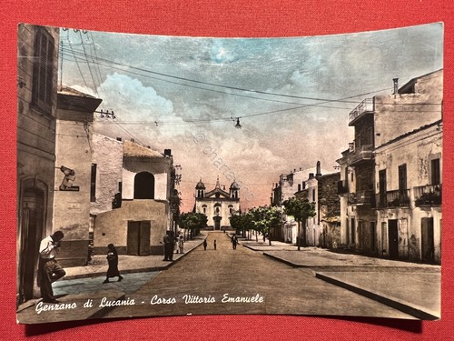 Cartolina genzano di lucania - di,