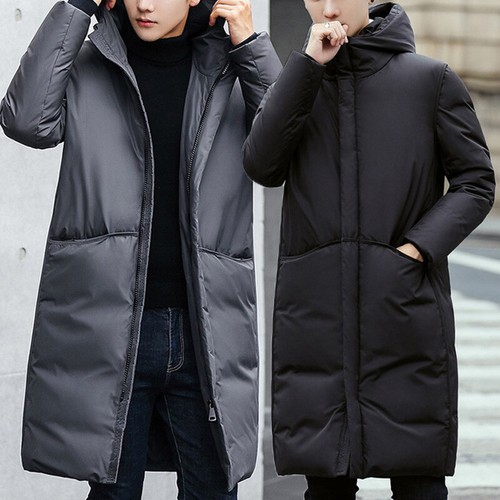 Cappotto lungo uomo invernale