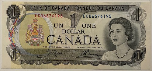 Dollar 1973 banque canada - dollar, du