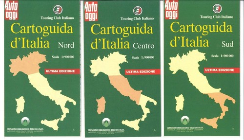 Cartoguida italia 900 000 - d'italia, 1:900.000