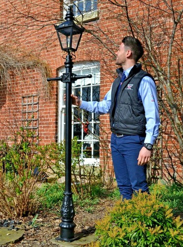 Set lampione giardino in - da,