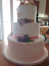 Torta scenografica Prima comunione  o altro 3 piani bambina 