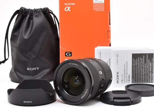 Sony 20mm 8 - f/1.8, sel20f18g