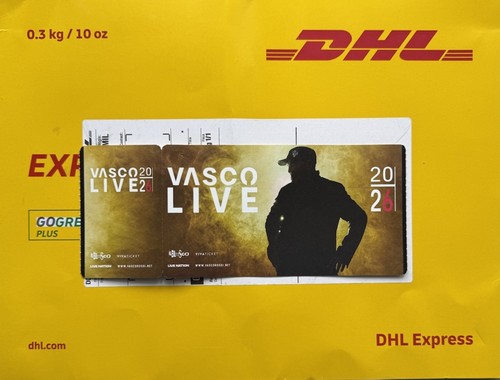 Vasco rossi biglietto - rossi,,