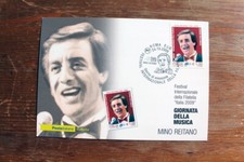 CARTOLINA COMMEMORATIVA GIORNATA DELLA MUSICA MINO REITANO 2009 (F609)