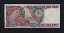ITALIA 100000 100.000 LIRE 1982 P-108 UNC RARO