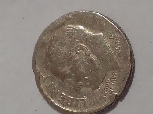 2000 mint mark dime - d,