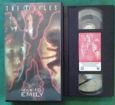 Vhs Film Ita Fantascienza The X-Files File 10 Emily Duchovny Ex Noleggio (V84)