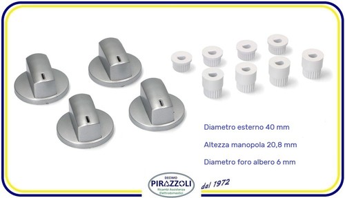 Set manopole cucina piano - set,