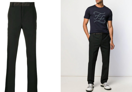 Pantalone sartoriale fendi - sartoriale,