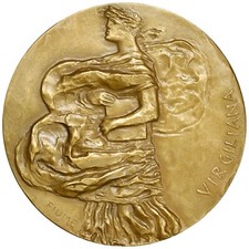 Medaglia Virgiliana, 60° dell'Enciclopedia Treccani,  Autore Salvatore Fiume