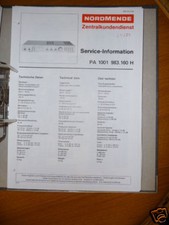 Manuale di Servizio Nordmende