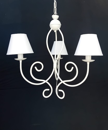 Lampadario luci ferro - 3,