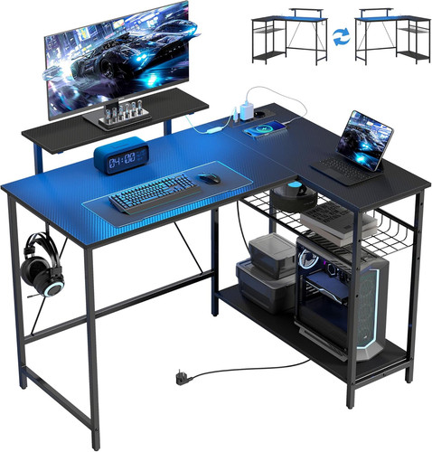 Scrivania gaming reversibile - gaming,