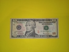 Banconota 10 Dollari USA 2006