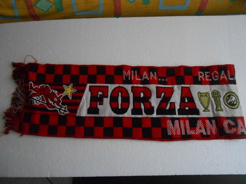 Sciarpa forza milan - sciarpa , milan-milan