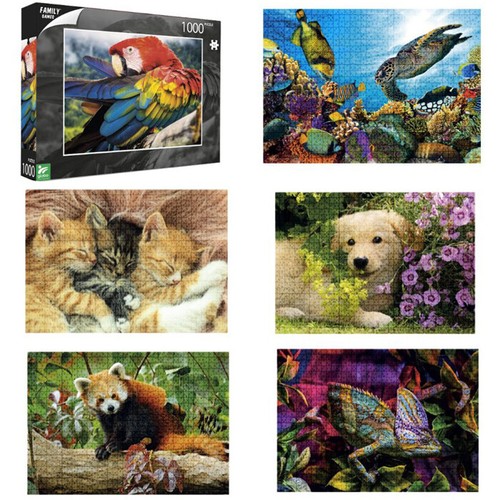 Puzzle 1000 pezzi animali - puzzle,
