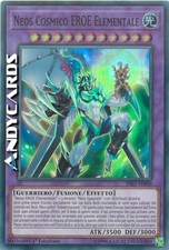 NEOS COSMICO EROE ELEMENTALE (Elemental Hero Cosmo) • Super R • SAST IT036 • 1Ed