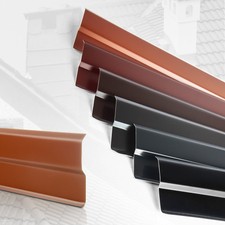 2 m guida di collegamento a parete profilo di collegamento a parete copertura tetto barra di taglio lamiera per tetto