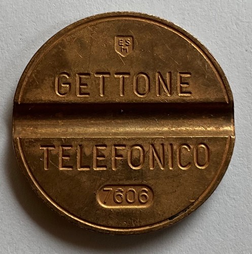 Gettone telefonico 7606 molto - gettone,
