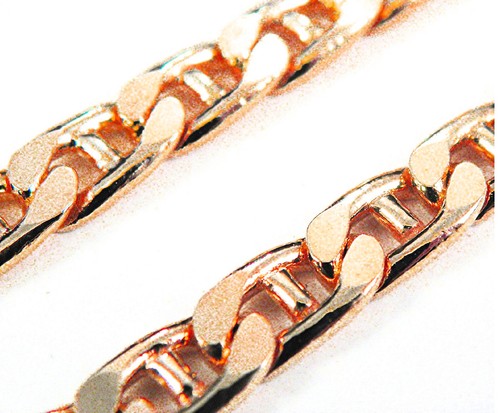 Collana traversino oro rosa - oro,