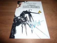 Tim burton signed 12x8 photo - burton,