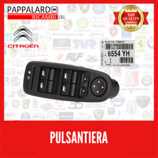 INTERRUTTORE ALZACRISTALLI PULSANTIERA SX ORIGINALE CITROEN C4 4 PICASSO 6554.YH