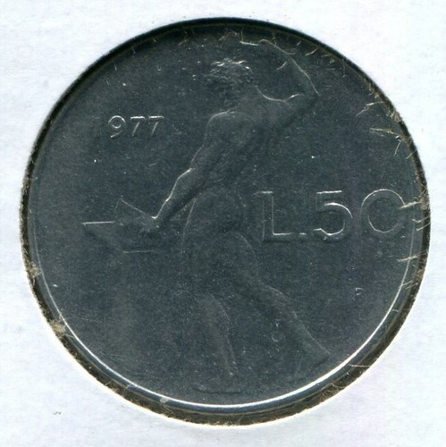 Foreign coin italy 50 - foreign,