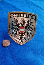 Placca Auto Ostrreich Plakette Auto Moto Distintivo Austria Badge Motorrad Pin