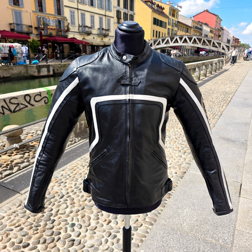 Giubbotto pelle moto - , biker