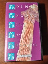 Videocassetta VHS Pink Floyd Live at Pompeii
