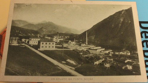 Cartolina saluti ponte - cartolina,