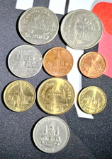 9 Monete THAILANDIA TUTTE