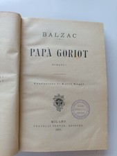 PAPA' GORIOT BALZAC Edizione 