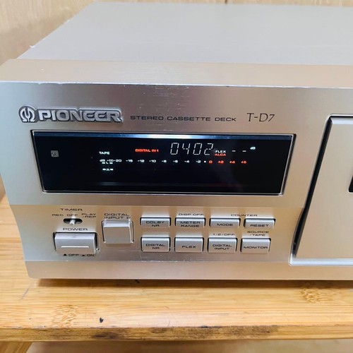 Pioneer cassette deck 3 - deck,