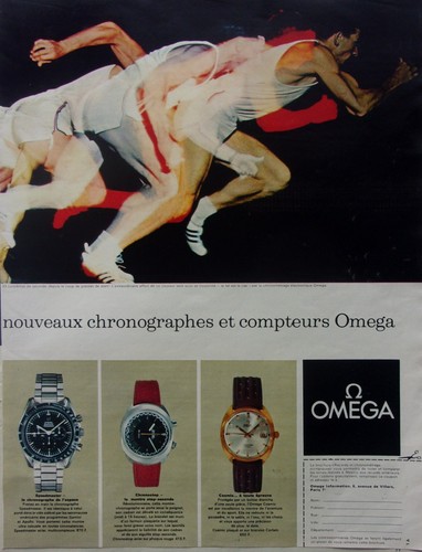 Publicité montre omega - publicité,