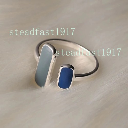 Anello moderno argento - in,
