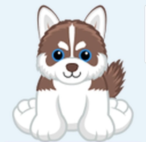 Webkinz copper husky - webkinz,