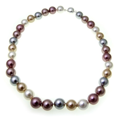 Collana perle shell - collana,
